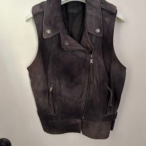 Diesel leather vest